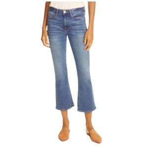 Frame Le Crop Mini Boot Light wash Jeans Size 26